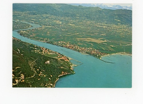 Cartolina foce del - foce, magra